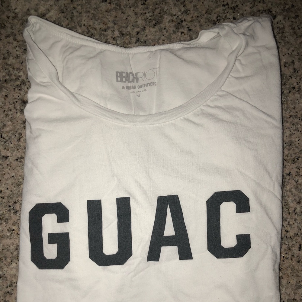 Beach Riot guac tee